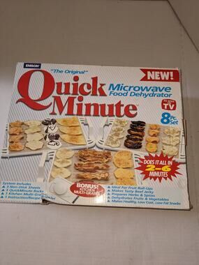 The Original Quick Minute Microwave Food Dehydrator Emson